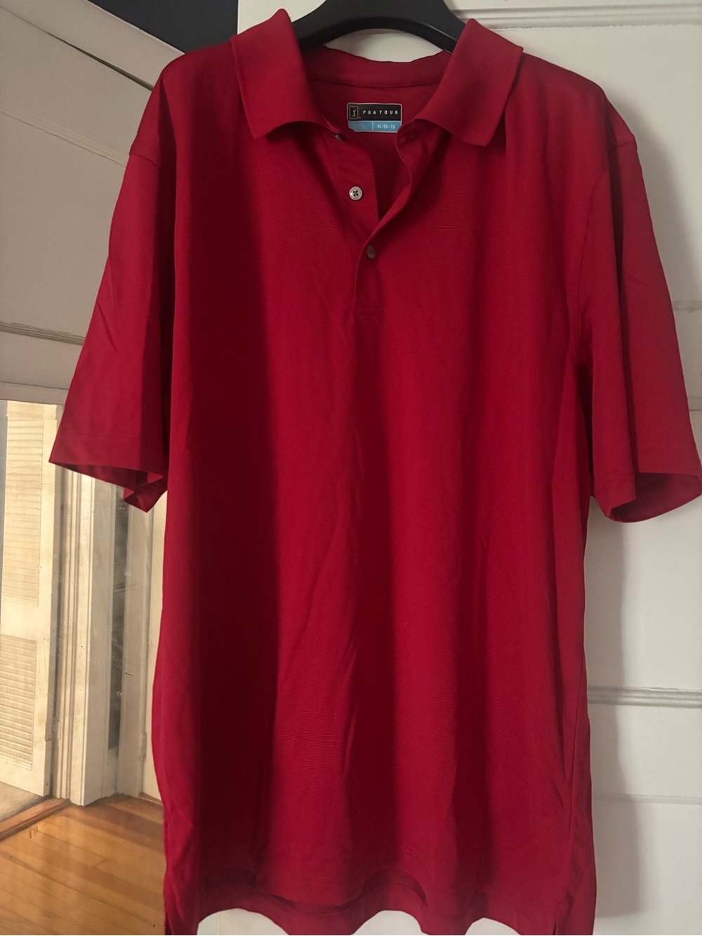 PGA Tour Men’s Red Polo Shirt